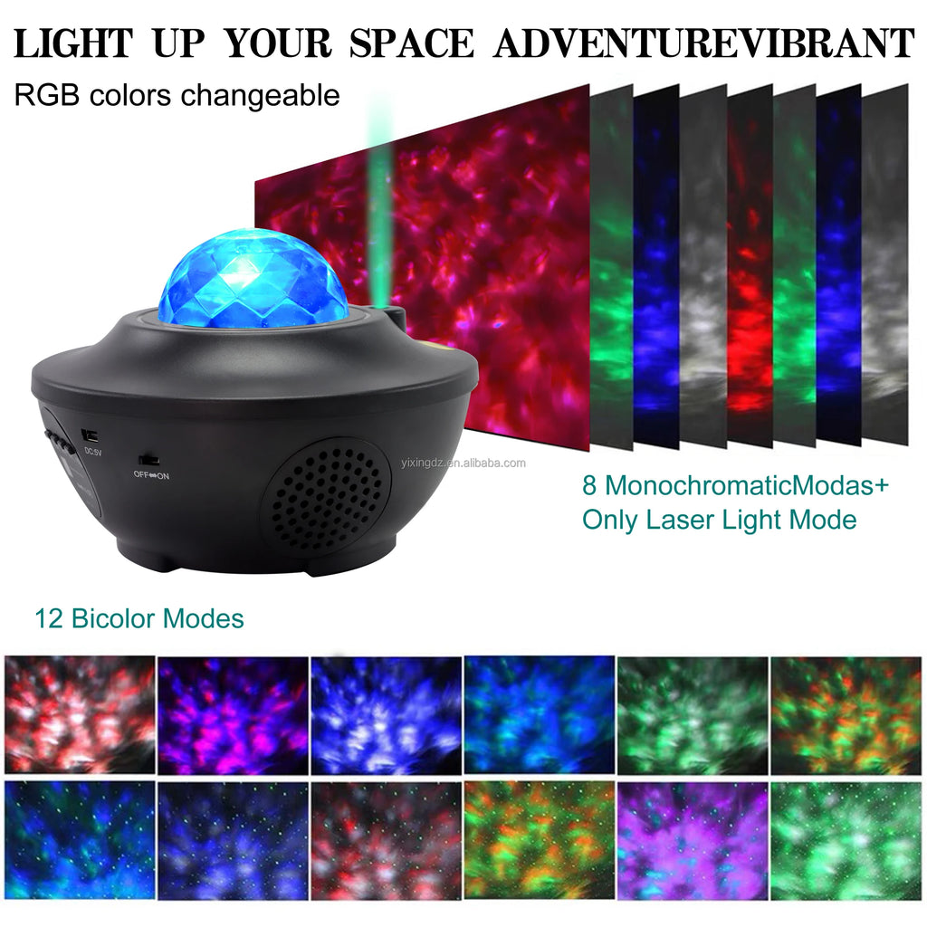 Galaxy Projector With Speaker
