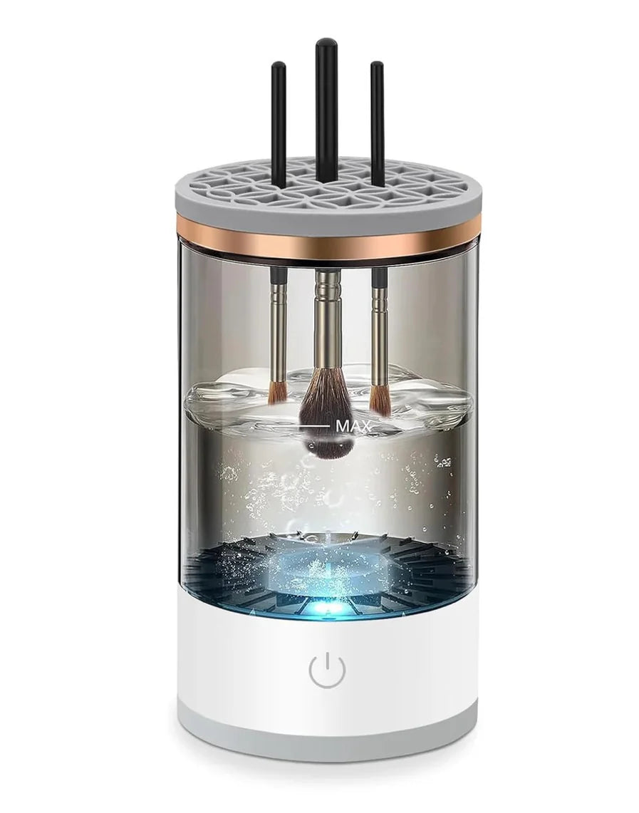 Electric brush cleaner